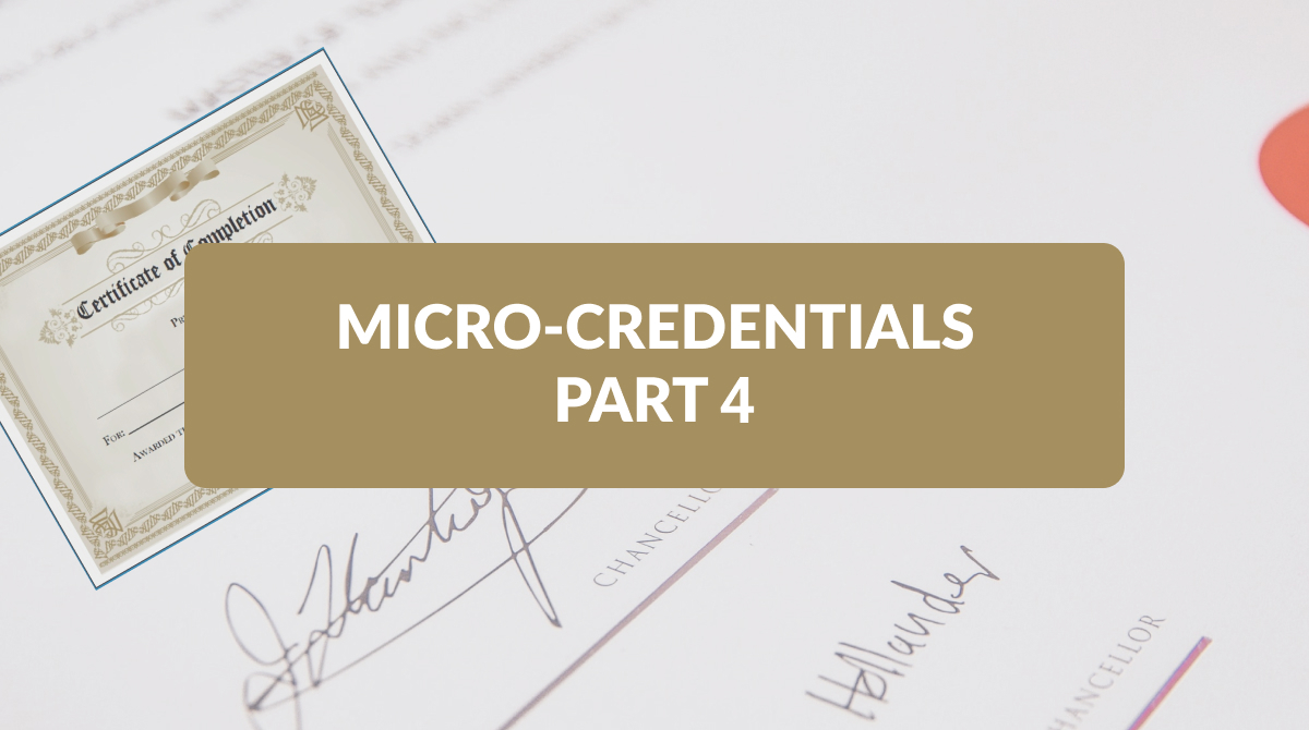 Assessment and evaluation of microcredentials: What success looks