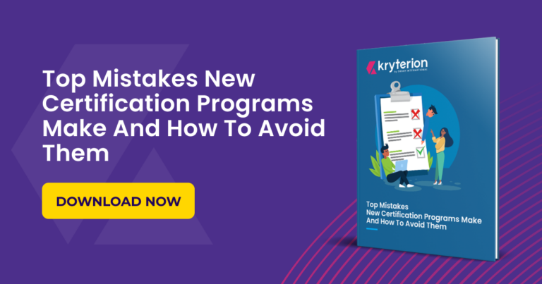 A PDF Guide titled Top Mistakes New Certification Programs Make And How to Avoid Them